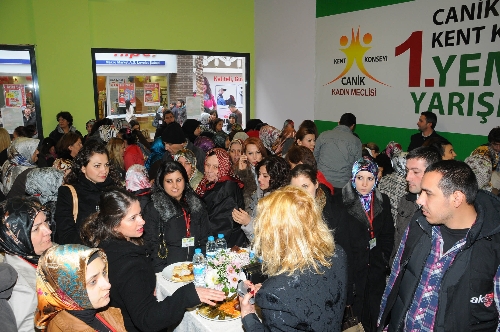 Canik Kent Konseyi, bu kez ev hanımlarını yarıştırdı