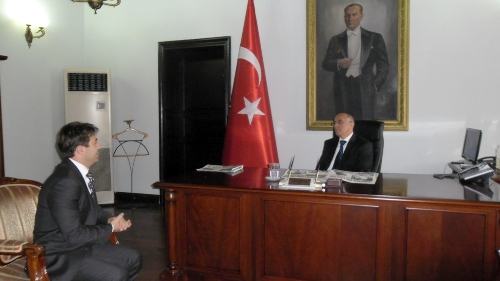 Çelen'den Vali Özçimen'i ziyaret