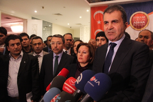 Çelik: Adana Valisi hakkında yıpratma kampanyası yapanlar karşısında bizi bulur