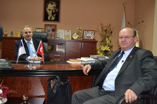 ÇGC Başkanı Esendemir, Kozan Belediye Başkanı Özgan'ı ziyaret etti