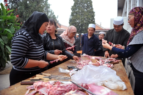 Çin'de Kurban Bayramı heyecanı