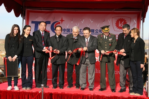 Çinli TTC ile Botaş Tuz Gölü Doğalgaz Depolaması Projesi'nde ilk sondaj