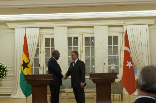 Cumhurbaşkanı Gül: Gana istikrarlı ve Afrika'da örnek bir ülke