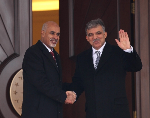Cumhurbaşkanı Gül, Libya Başkanı Magaryaf'ı resmi törenle karşıladı
