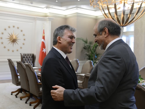 Cumhurbaşkanı Gül, Tunus Başbakanı Cebali'yi kabul etti