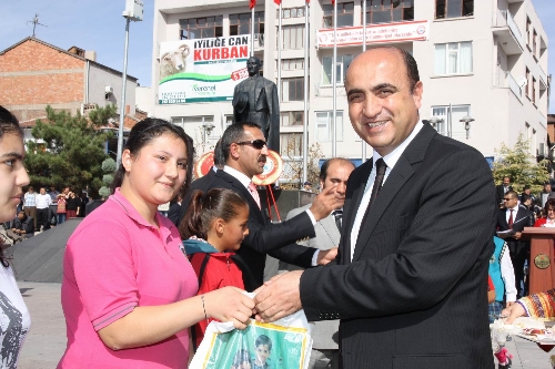 Cumhuriyetin ilanının 89. yıl dönümü, Aksaray'da da coşkuyla kutlandı