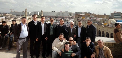 Denizli İşadamları Derneği üyeleri Kuzey Irak'ta incelemelerde bulundu
