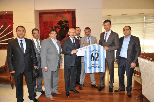 Dersimspor Kulübünden Kılıçdaroğlu'na ziyaret