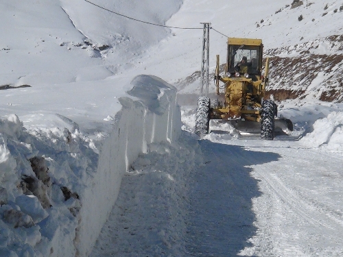 Doğuda kış: Bitlis'te 20 köy yolu ulaşıma kapandı