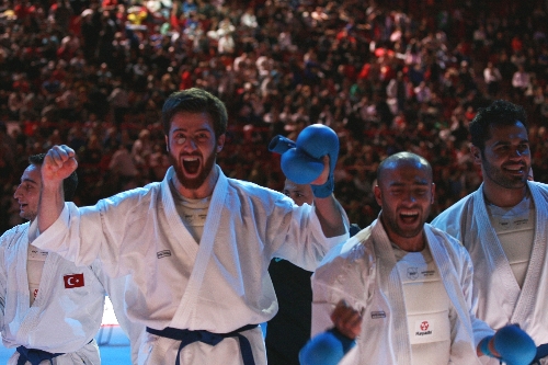Dünya Karate Şampiyonası'nda Erkek Milli Takımı da finalde