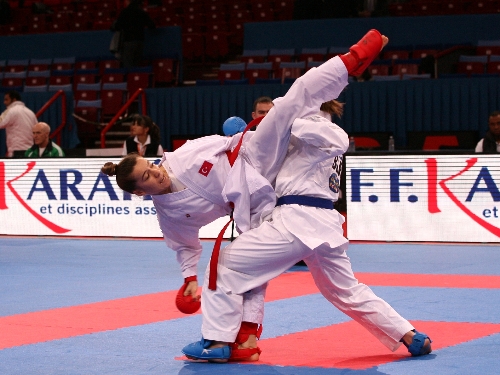 Dünya Karate Şampiyonası'nda Serap Özçelik de bronzda kaldı