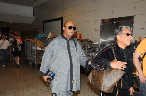 Dünyaca ünlü şarkıcı Stevie Wonder İstanbul'da