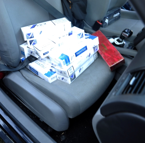 Düzce'de 30 bin paket gümrük kaçağı sigara yakalandı