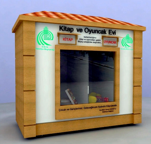 Edirne'de ihtiyaç sahipleri için 'Kitap ve Oyuncakevi' açıldı