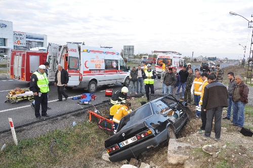 Edirne'de trafik kazası: 1 ölü, 1 yaralı