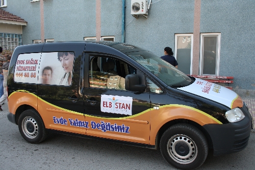 Elbistan'da 274 hastaya evde bakım hizmeti verildi