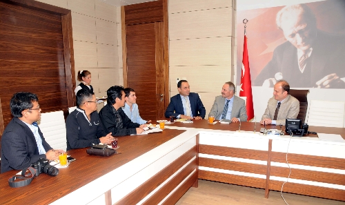 Endonezyalı milletvekilleri Genel Müdür Baykan'ı ziyaret etti