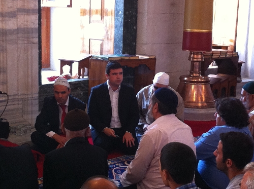 Engelli hafızlardan Kur'an ziyafeti