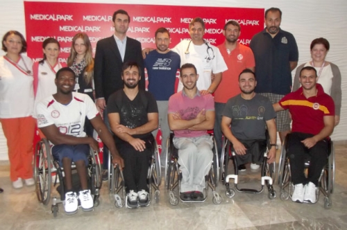 Engelsiz Aslanlar, sağlık kontrolünden geçti