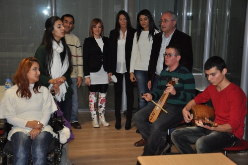 'Engelsiz nağmeler' projesi büyük ilgi görüyor