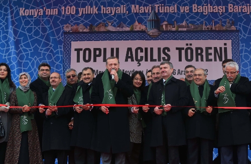 Erdoğan'dan Konya'da birlik mesajı: Birbirinizi Allah için çok sevin