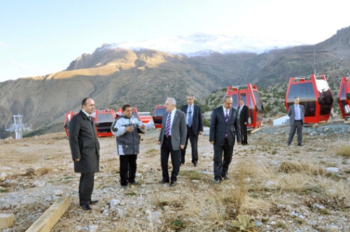 Ergan Dağı Kayak Merkezi yarışmaya hazırlanıyor