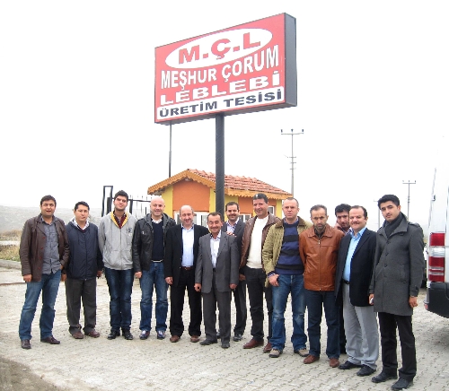 ERİD yönetimi ve üyeleri, Çorum'da ziyaretlerde bulundu