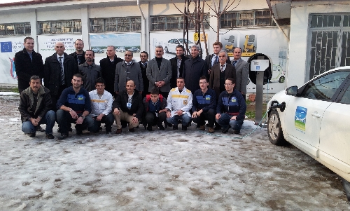 Eşarj, Sakarya'da elektrikli şarj istasyonu kurdu