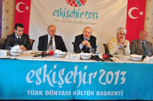 Eskişehir 2013 Türk Dünyası Kültür Başkenti logosu tanıtıldı