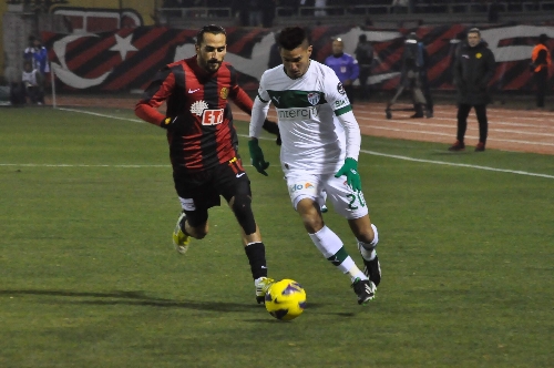 Eskişehirspor: 0 - Bursaspor: 1 (İlk yarı)