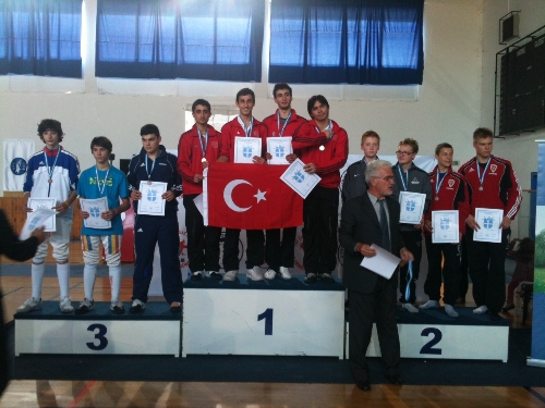 Eskrim milli takımından bir altın madalya daha