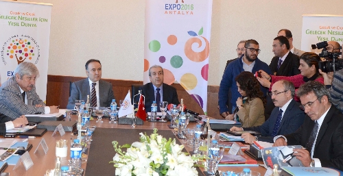 Expo yönetimi, Antalya'da toplandı