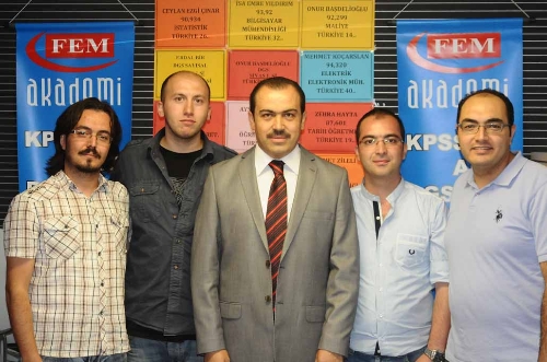 FEM Akademi KPSS'deki başarısıyla Sivas'ta göz doldurdu