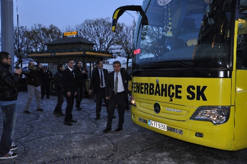 Fenerbahçe kafilesi Eskişehir'e geldi
