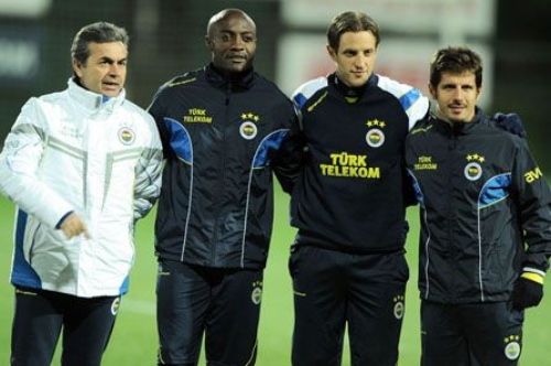 Fenerbahçe'de yeni transferler da antrenmana çıktı