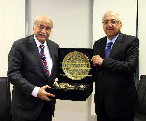 Fiba Holding Yönetim Kurulu Başkanı Hüsnü Özyeğin'den Naksan'a ziyaret