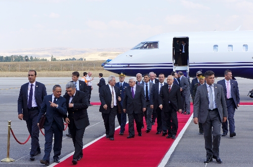 Filistin Lideri Mahmut Abbas, Ankara'da