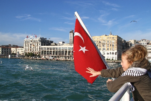 Filistinli Tamimi, İstanbul'u gezdi