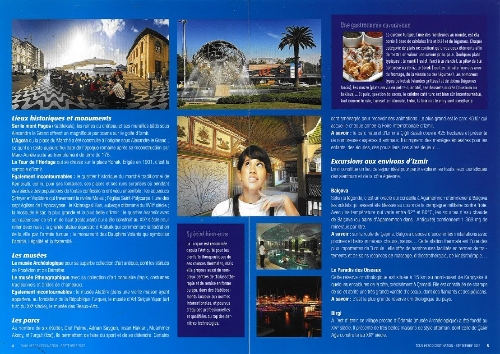 Fransız turizm dergisi Tour Hebdo, İzmir'e 12 sayfa ayırdı