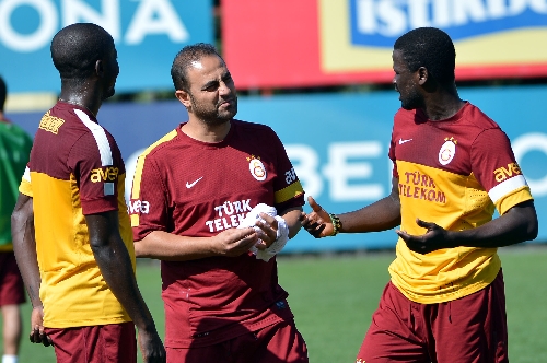 Galatasaray, Braga maçının hazırlıklarını sürdürdü