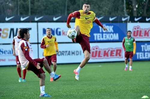 Galatasaray, CFR Cluj maçının hazırlıklarına başladı
