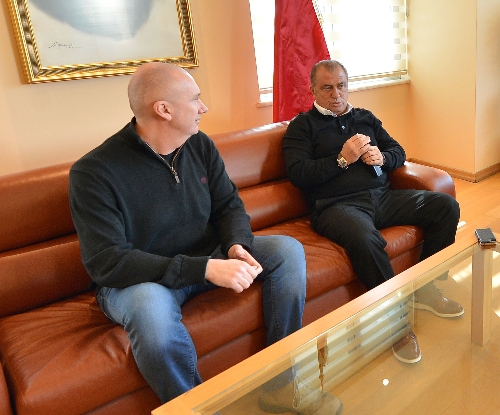 Galatasaray Daikin'den Fatih Terim'e ziyaret