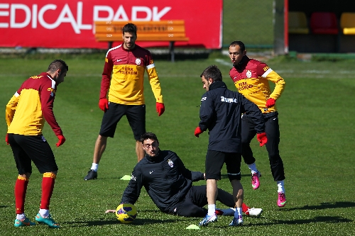 Galatasaray'da hazırlıklar devam ediyor