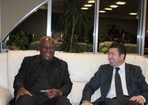 Gana Cumhurbaşkanı Mahama'dan MÜSİAD'ı ziyaret