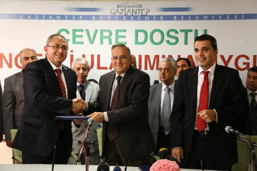 Gaziantep'e çevreci 80 yeni otobüs