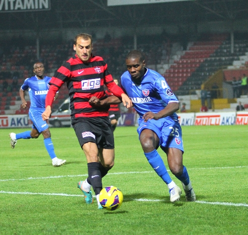 Gaziantepspor: 0 - Kardemir Karabükspor: 2 (Maç Sonucu)