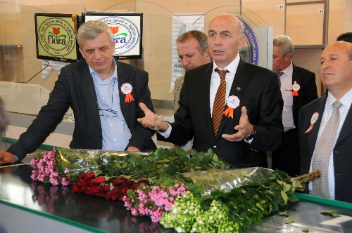 Gaziantep'te Çiçek Borsası açıldı