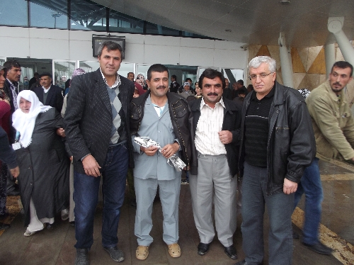 Gemerekli hacılar kutsal topraklardan döndü