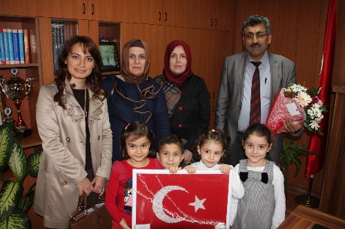 Goncalı öğrencilerden anlamlı ziyaret