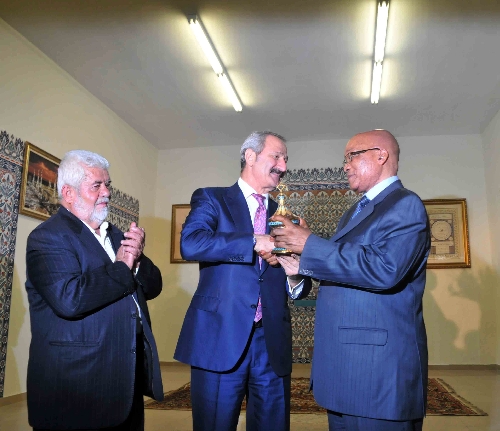 Güney Afrika lideri Zuma, Nizamiye Külliyesi'nde